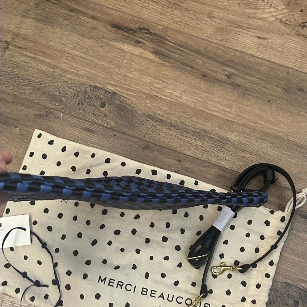 Clare V Grande Fanny Blue and Cobalt - Picture 7 of 15